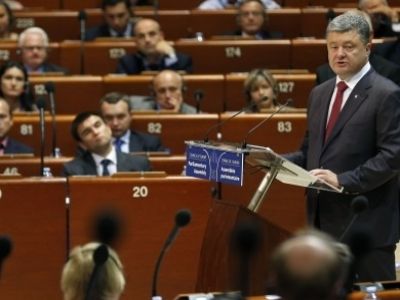 Порошенко в Европарламенте. Фото из блога vg-saveliev.livejournal.com