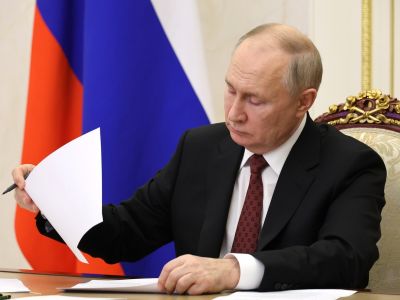 Владимир Путин на онлайн-заседании Совета по правам человека при президенте, 4.11.23. Фото: kremlin.ru